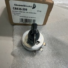 NEW Cleaver Brooks CB836-209 135 OHMS Res. Potentiometer