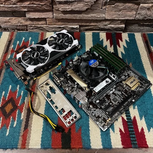 ASUS H170M-PLUS mATX Motherboard Combo! •i5-6600K •16GB RAM •256GB SSD •GTX950