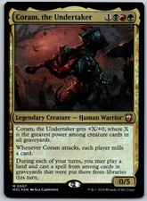Coram, the Undertaker Foil M Commander: Modern Horizons 3 7 NM