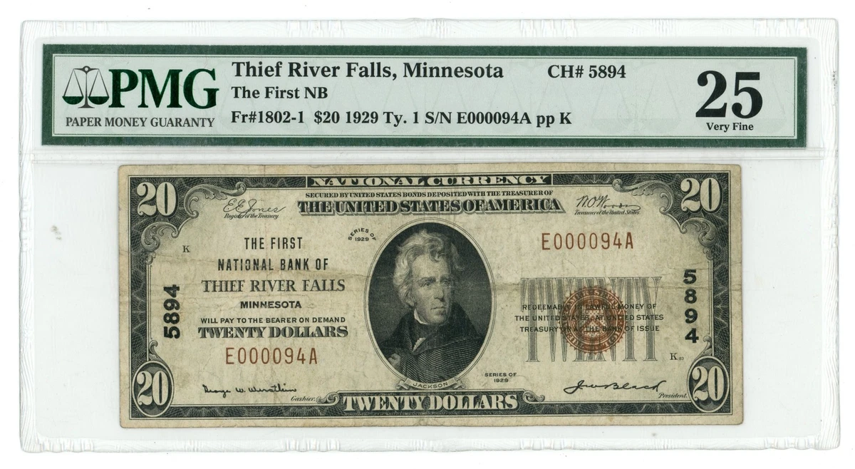 $20 US National Banknotes for sale | eBay