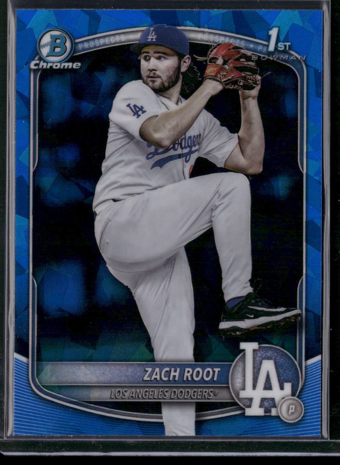 2025 Bowman Draft Zach Root 1st Bowman Sapphire #BDC22 Los Angeles Dodgers 30