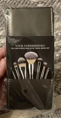 IT COSMETICS BRUSHES FOR ULTA~YOUR SUPERHEROS FULL-SIZE TRAVEL MAKEUP BRUSH SET! - Image 1 of 4