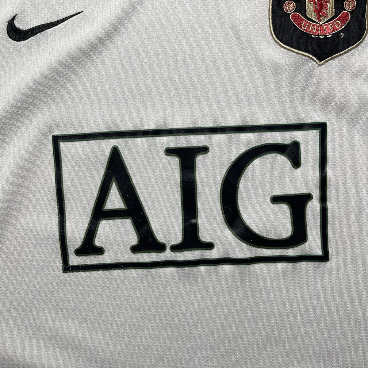 MAN UNITED NIKE 2006/2007 FOOTBALL SOCCER AWAY JERSEY #7 RONALDO