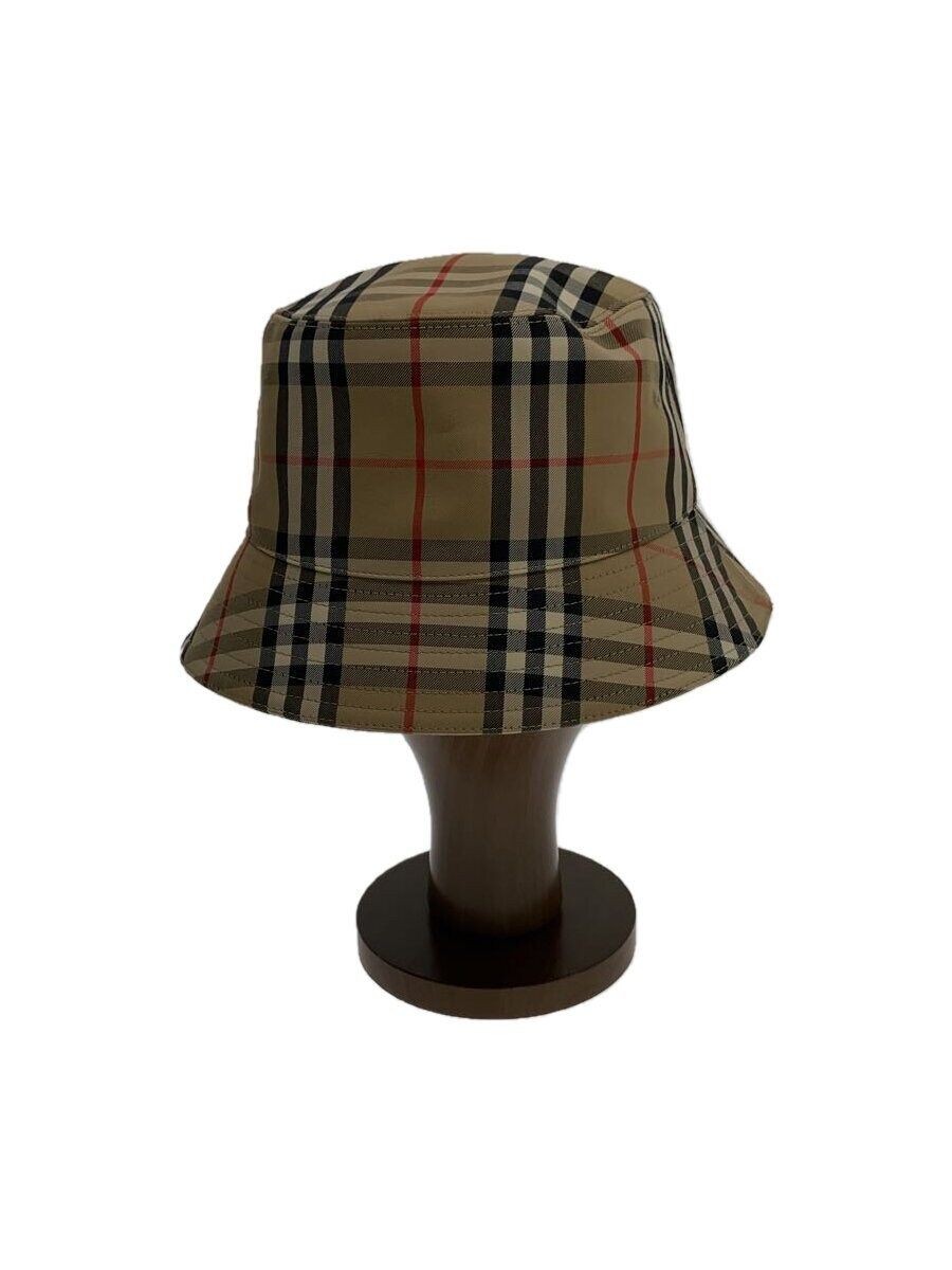 BURBERRY Hat L Cotton Beige Check Mens Used | eBay
