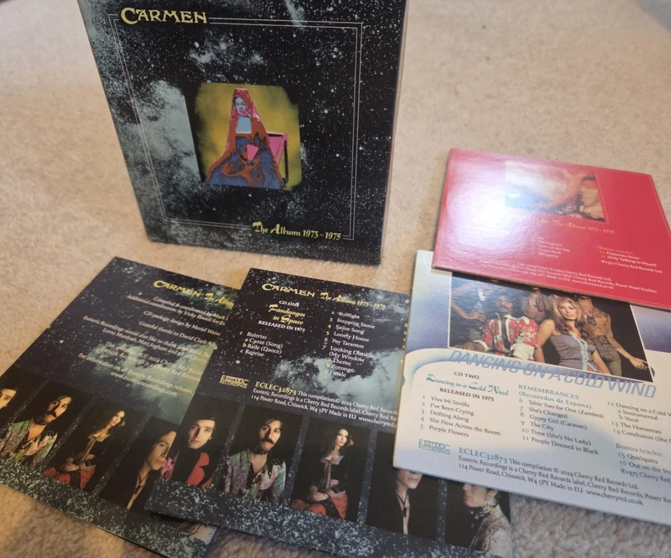 CARMEN - The Albums 1973-19 VG COND 3xCD Box Set Fandangos In Space/The Gypsies - Image 4 of 4