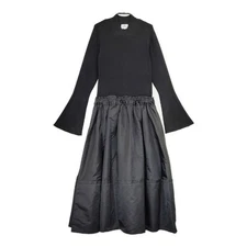 LANVIN en Bleu docking dress black 5-0917T∞