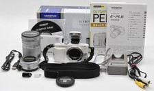 OLYMPUS PEN Lite E-PL6 white double zoom kit 310870