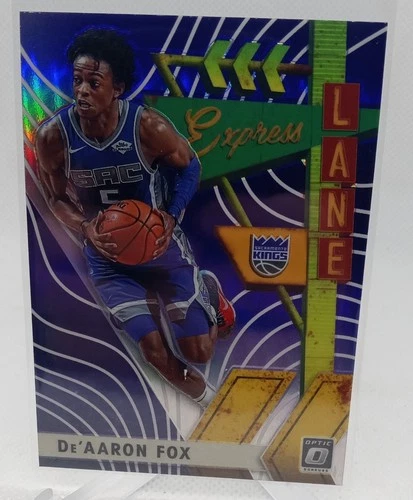 De'Aaron Fox 2019 Panini Prizm De'Aaron Fox #19