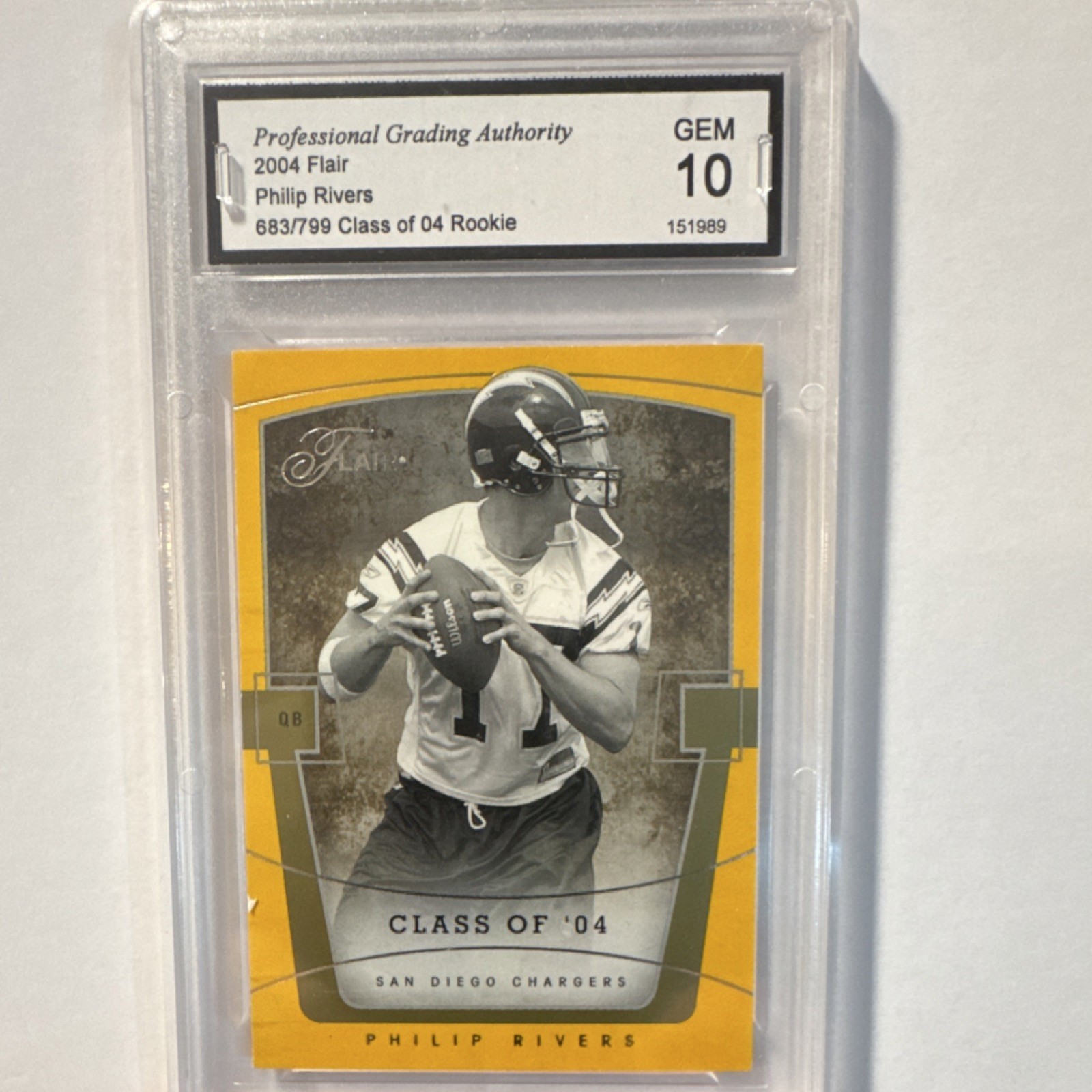 Philip Rivers Flair #75 Base