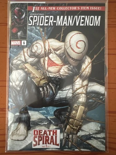 AMAZING SPIDER-MAN VENOM DEATH SPIRAL #1 MICO SUAYAN MEGACON VARIANT