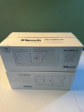 Brand New Klipsch PRO-250RPW LCR X 2 In-Wall Speakers