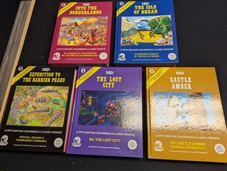 Goodman Games Original Adventures Reincarnated OAR D&D 5E Volumes #1 to #5 LOT