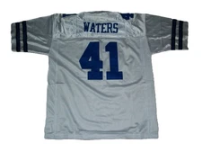 Unsigned CHARLIE WATERS Custom Dallas White Sewn New Football Jersey Sizes S-3XL