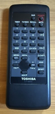 Official Genuine OEM Toshiba Remote Control Model CT-9855