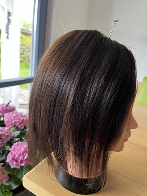 Mini Topper Echthaar von Hairdreams Haartopper