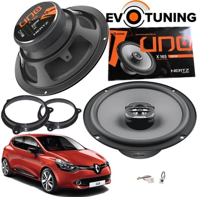 Kit 2 Casse Altoparlanti Hertz X165 Anteriori per Renault Clio 4 IV dal 2015