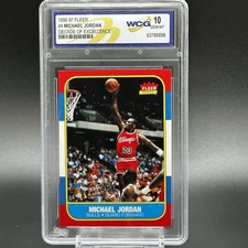 Michael Jordan 1996-97 Fleer Ultra Decade of Excellence #U-4 WCG 10 GEM MINT