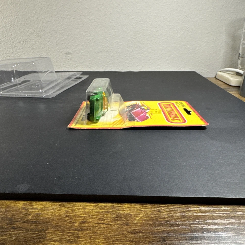 Matchbox Superfast No 3 Porsche Turbo Darker Green Gloss Black Base USA Blister - Image 3 of 4