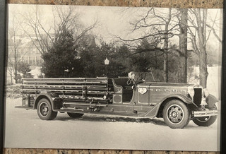Omaha NE 1937 American La France 400 Series CST Fire Apparatus Photo A64