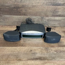 BOSE AV3-2-1 CD Media Center Powered Speaker System w/Remote and Cables-Untested
