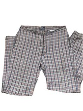 Vintage 90s Polo Ralph Lauren Plaid Pants Medium Made In USA