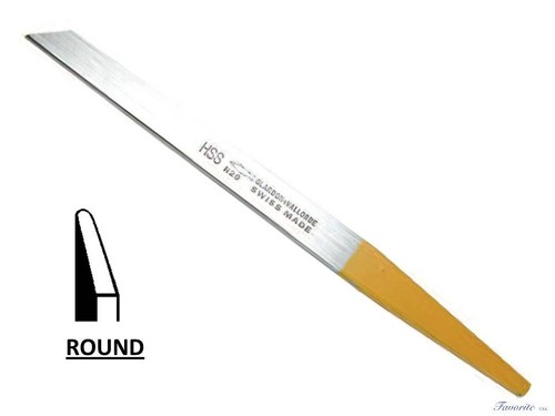 GLARDON VALLORBE HSS SWISS ROUND GRAVERS SIZES 0.2mm - 1.2mm ENGRAVING - Picture 4 of 12