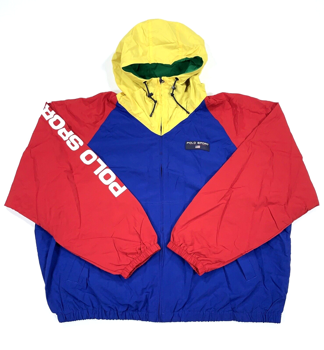 Polo Sport Ralph Lauren Colorblock Full Zip Hooded Jacket Polo Sport Ralph Lauren Colorblock Full Zip Hooded Jacket