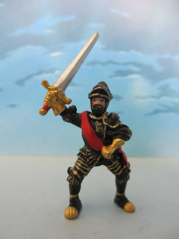 MINI FIGURINE COLLECTION PLASTOY CHEVALIER CHEVAL - 122 +/- 5,5cm - Photo 1/1