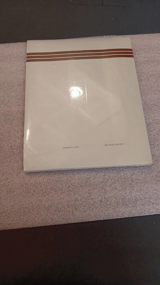 Vintage DEC Digital VT220 Terminal User Guide and Programmer Pocket Guide - NEW - Image 4 of 4