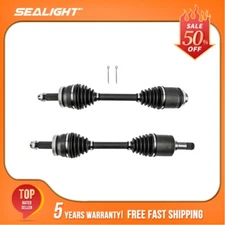 2pcs Front CV Axle Shaft LH & RH For Hyundai Santa Fe V6 3.3L 2007 2008 2009