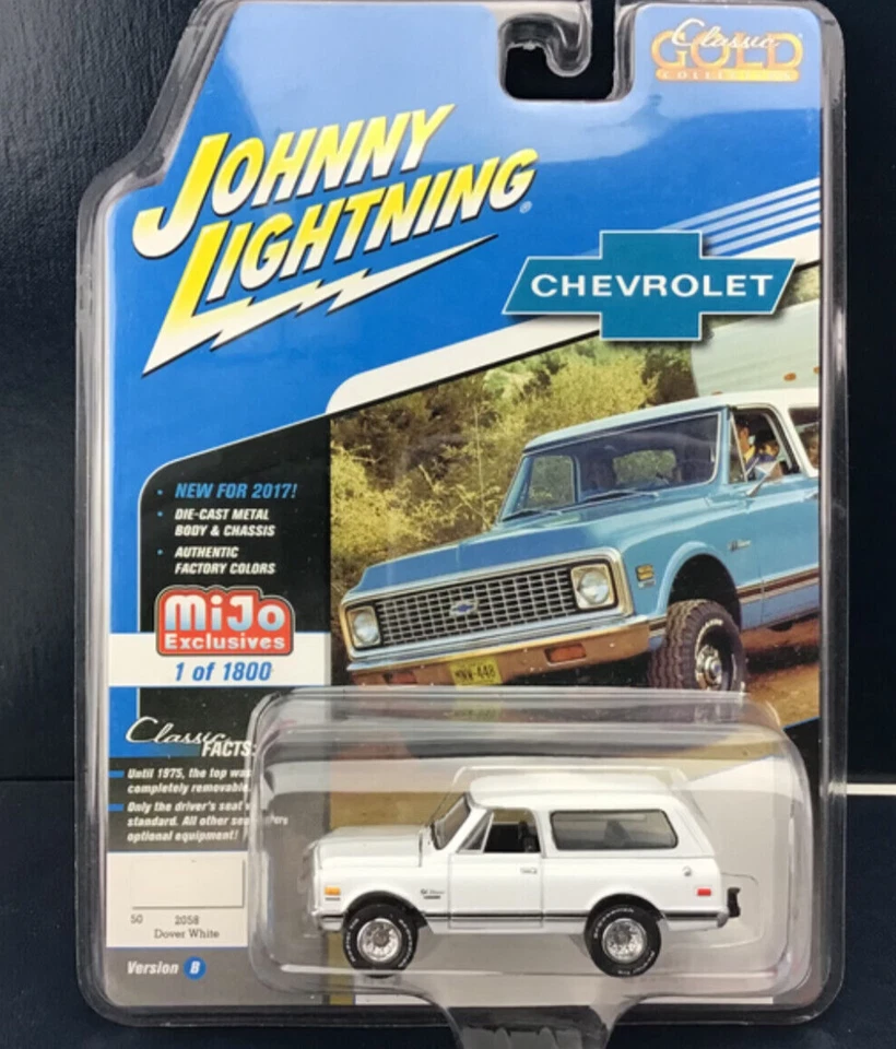 Johnny Lightning 1969 Chevy Blazer Mijo Exclusives & MBX Cycle Trailer - Image 2 of 4