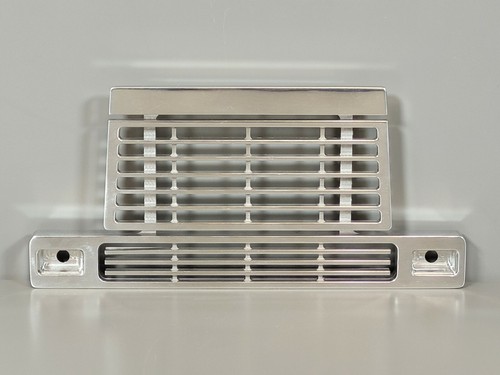 Custom Aluminum Front Face Grill Guard Plate Tamiya R/C 1/14 Globeliner Semi - Picture 4 of 18