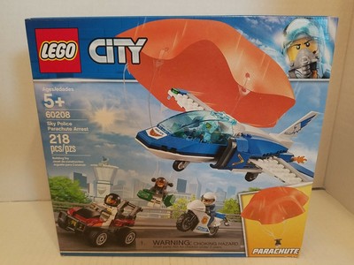 LEGO City Sky Police Parachute Arrest #60208. NEW in factory sealed box. 673419303682 | eBay