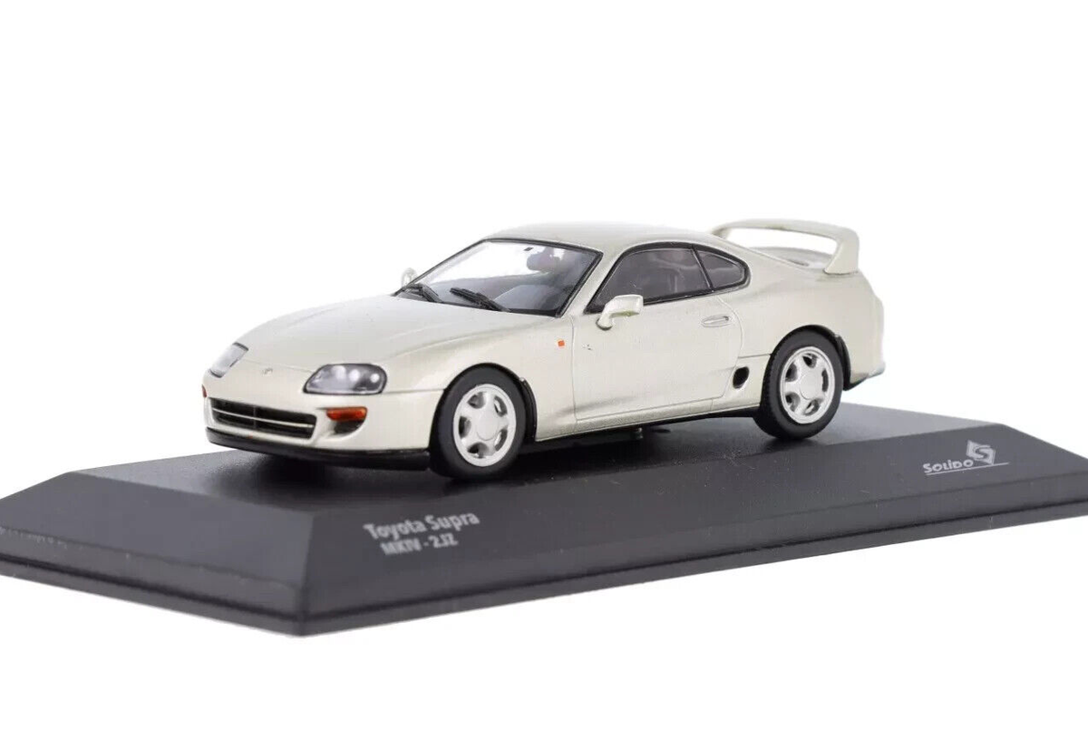 1/43 Toyota Supra MKIV 2JZ 2001 (Silver) Diecast Model Car by
