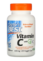 Doctor's Best Vitamin C Mit Qc 500 Mg 120 Pflanzliche Kapseln