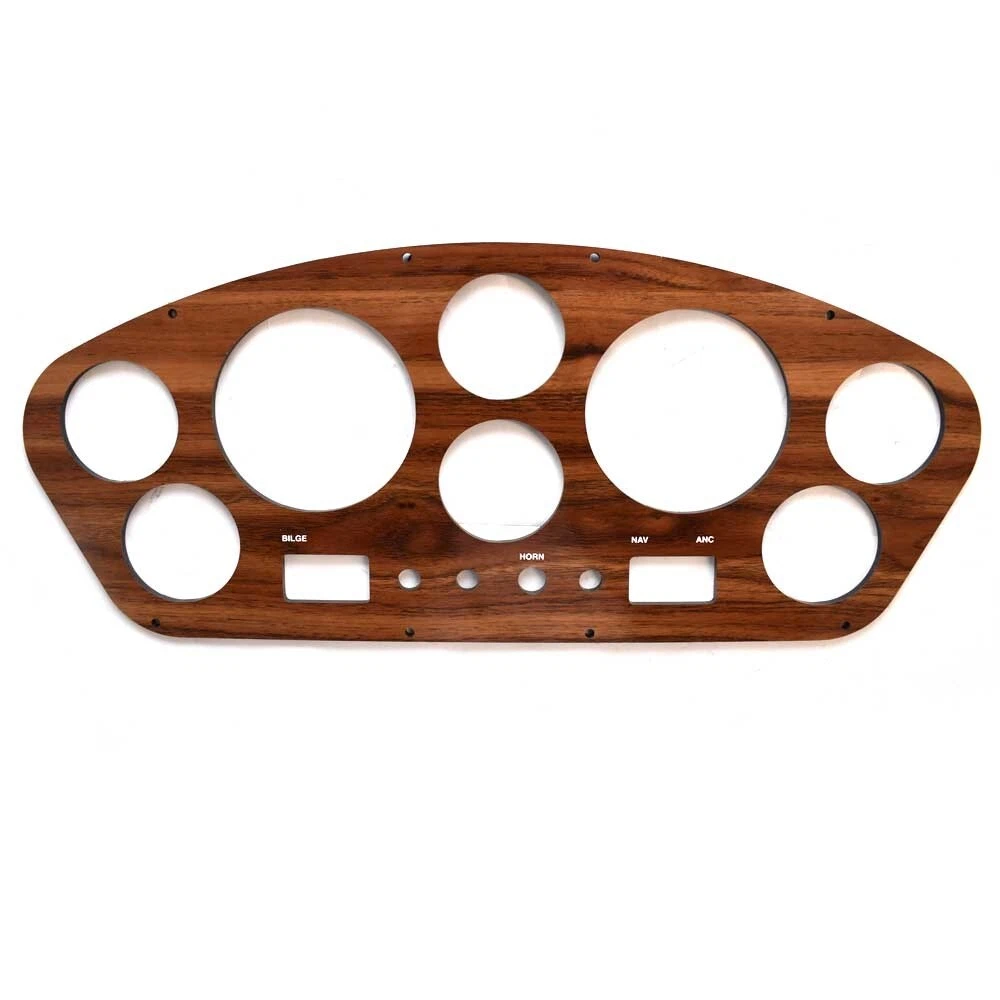 Glastron Boat Gauge Dash Panel 0254553 Woodgrain 16 X 3/4, 46 OFF