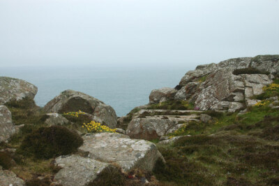 Photo 6x4 Getting too close to the edge for comfort Treleddyd-fawr The cl c2009