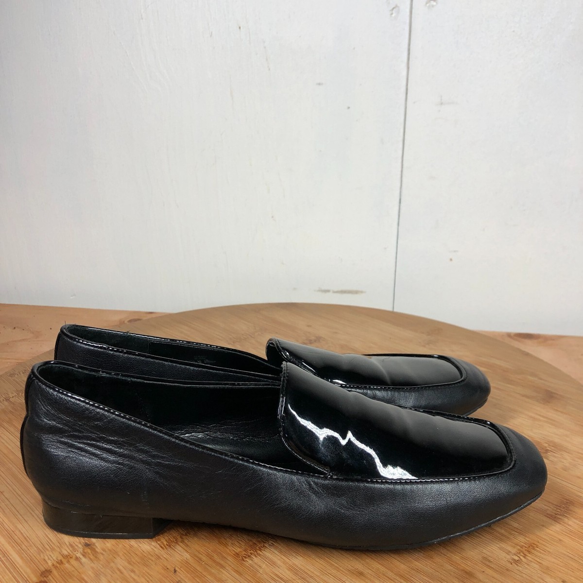 Donald J. Pliner Black Leather Loafers Donald J Pliner Men main image 4