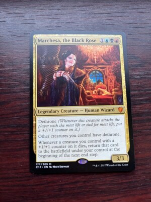 1x MARCHESA, THE BLACK ROSE - Commander - MTG - Magic the Gathering