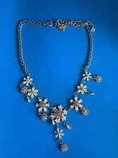 Lunch At The Ritz Snowflake Necklace