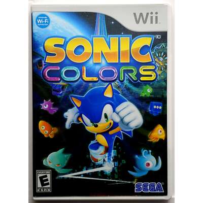 Sonic Colors - Nintendo Wii Pristine Tested 1Y Guarantee
