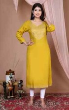 Indian Women Designer Ethnic Kurti Set Wedding Party Wear Tunic Top Kurta Set