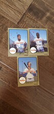 1988 PROCARDS CALGARY CANNONS MARINERS SIGNED CARD LOT OF 3 TERRY TAYLOR GILES 