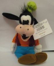 THE DISNEY STORE - GOOFY MINI BEAN BAG - NEW WITH TAGS ATTACHED