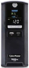 CyberPower 1500VA 10-Outlet UPS Battery Backup with LCD & USB Ports