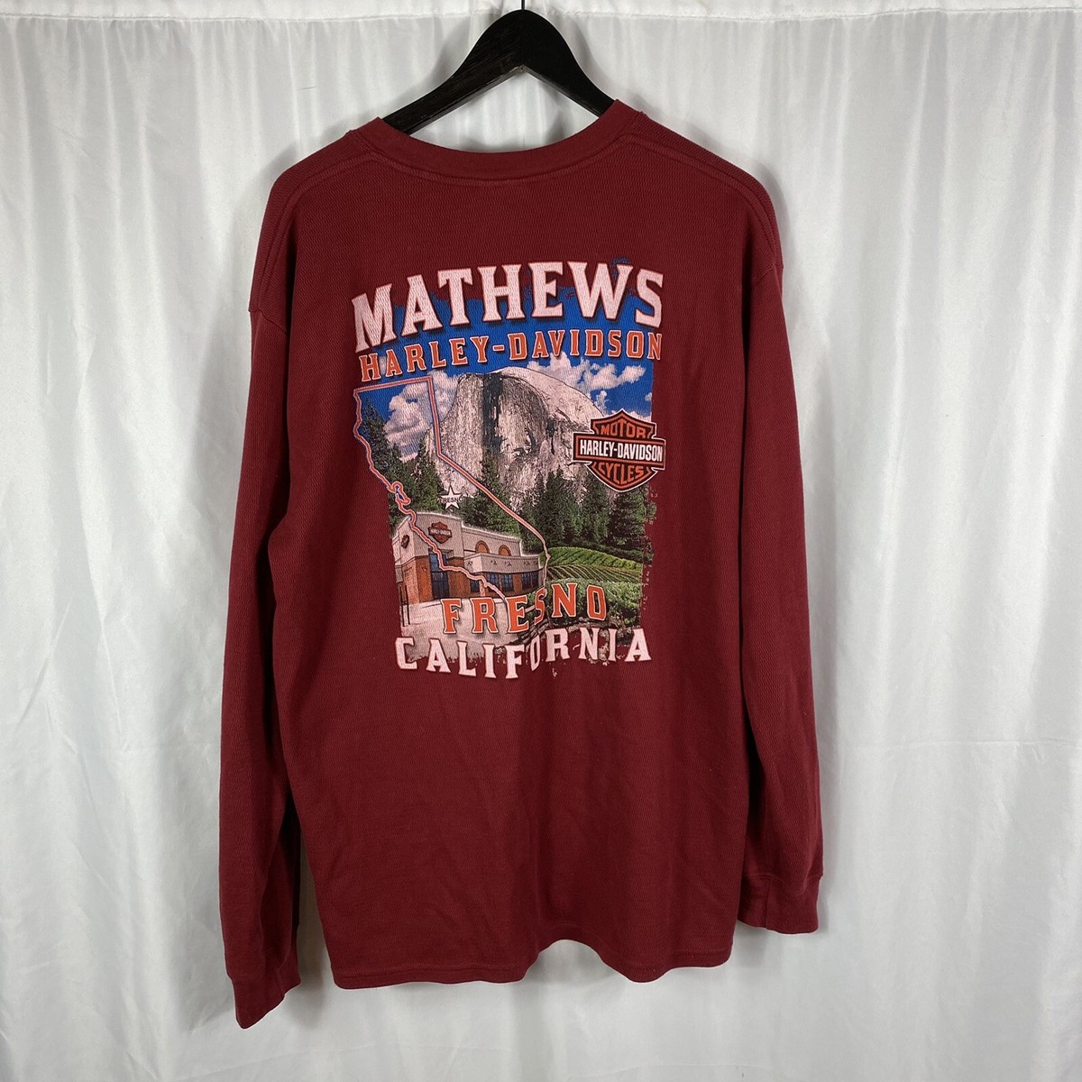Vintage 2000 Harley Davidson Fresno, California Yosemite Thermal