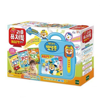 Pororo Little Future Book Sound Pen Coding Plus Korean/English