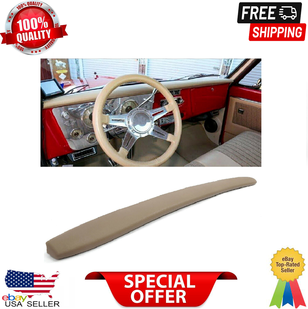 Dash Pad Cover- Brown FOR 1967-1972 Chevy GMC C10 Truck 67 68 69 70 71 72