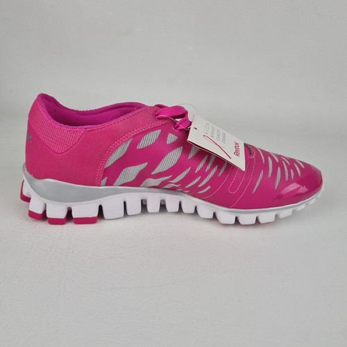 Reebok Women's Realflex Fusion Track J98710 Shoes Athletic sports Pink Sz 7.5 - Picture 3 of 9