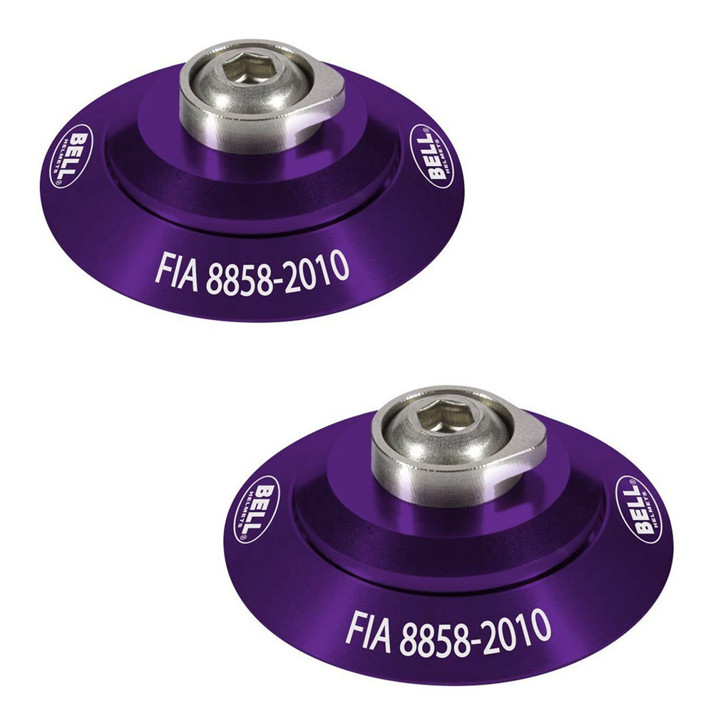 Bell HANS Post Collar Helmet Anchors | FIA8858-2010 HANS | Red